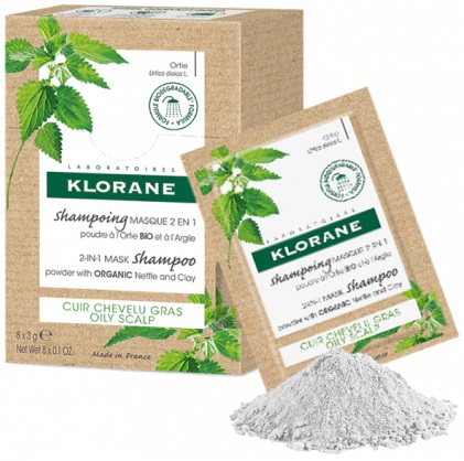 KLORANE SHAMPOO MASCHERA LAVANTE POLVERE ORTICA 8 BUSTINE 3 G - Farmacia Sant Anna SAS del Dott. Mariani Federigo