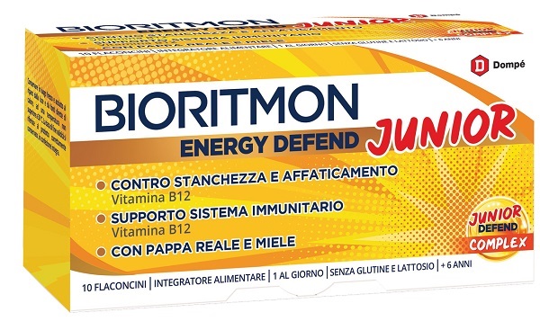 BIORITMON ENERGY DEFEND JUNIOR 10 FLACONCINI 10 ML - Farmacia Sant Anna SAS del Dott. Mariani Federigo