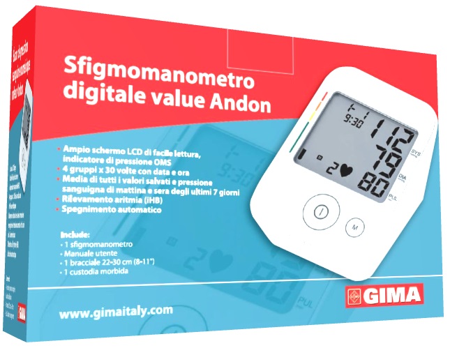 MISURATORE PRESSIONE ANDON - Farmacia Sant Anna SAS del Dott. Mariani Federigo