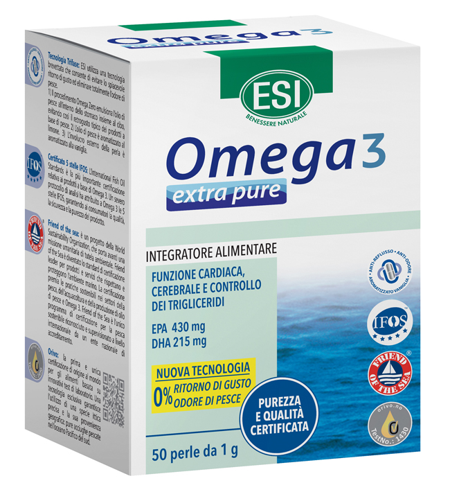 ESI OMEGA 3 EXTRA PURE 50 PERLE - Farmacia Sant Anna SAS del Dott. Mariani Federigo