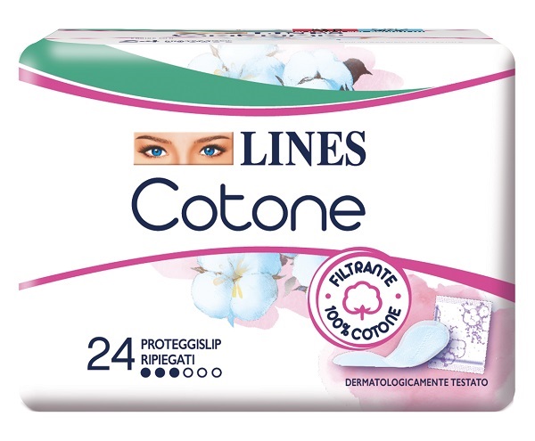 LINES COTONE BIO SALVASLIP RIPIEGATI 24 PEZZI - Farmacia Sant Anna SAS del Dott. Mariani Federigo