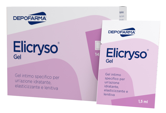 ELICRYSO GEL INTIMO IDRATANTE ELASTICIZZANTE E LENITIVO 14 BUSTINE DA 1,5 ML - Farmacia Sant Anna SAS del Dott. Mariani Federigo