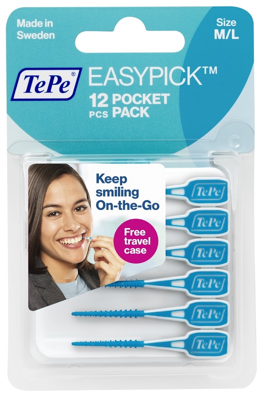 TEPE EASYPICK M/L BLU 12 PEZZI - Farmacia Sant Anna SAS del Dott. Mariani Federigo