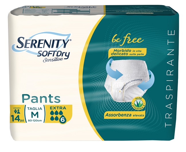SERENITY PANTS SD SENSITIVE EXTRA M 14 PEZZI - Farmacia Sant Anna SAS del Dott. Mariani Federigo