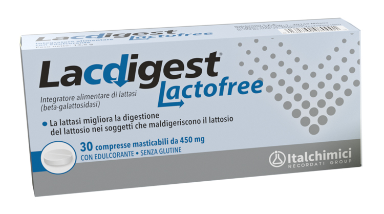 LACDIGEST LACTOFREE 30 COMPRESSE MASTICABILI - Farmacia Sant Anna SAS del Dott. Mariani Federigo