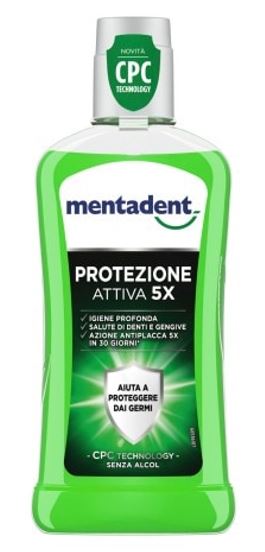 MENTADENT COLLUTORIO PROTEZIONE ATTIVA 400 ML - Farmacia Sant Anna SAS del Dott. Mariani Federigo