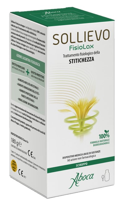 SOLLIEVO FISIOLAX SCIROPPO 180 G - Farmacia Sant Anna SAS del Dott. Mariani Federigo