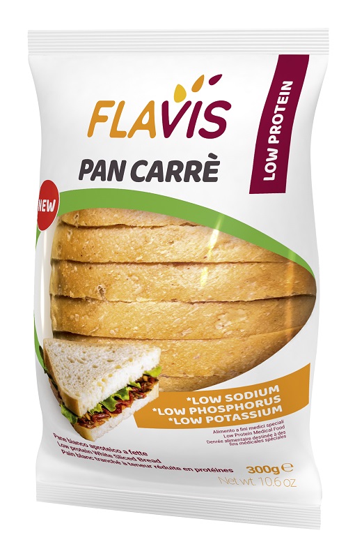 FLAVIS PAN CARRE' APROTEICO 300 G - Farmacia Sant Anna SAS del Dott. Mariani Federigo