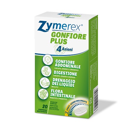 ZYMEREX GONFIORE PLUS 20 COMPRESSE - Farmacia Sant Anna SAS del Dott. Mariani Federigo