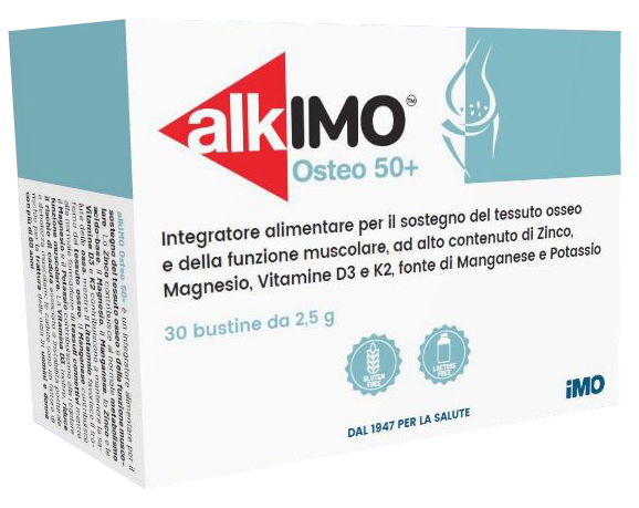 ALKIMO OSTEO 50+ 30 BUSTINE - Farmacia Sant Anna SAS del Dott. Mariani Federigo