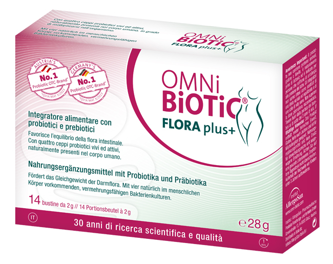 OMNI BIOTIC FLORA PLUS+ 14 BUSTINE DA 2 G - Farmacia Sant Anna SAS del Dott. Mariani Federigo
