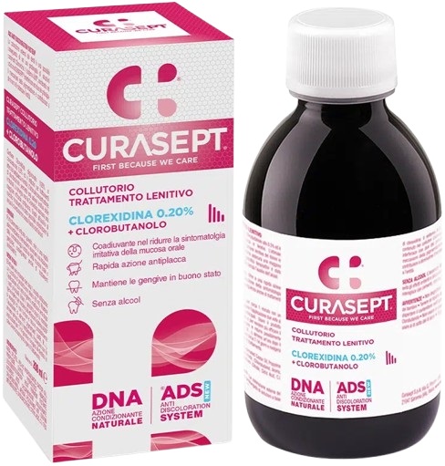 CURASEPT COLLUTORIO ADS DNA TRATTAMENTO LENITIVO 200 ML - Farmacia Sant Anna SAS del Dott. Mariani Federigo