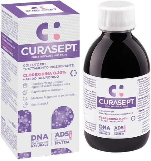 CURASEPT COLLUTORIO ADS DNA TRATTAMENTO RIGENERANTE 200 ML - Farmacia Sant Anna SAS del Dott. Mariani Federigo