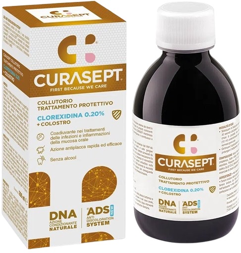 CURASEPT COLLUTORIO ADS DNA TRATTAMENTO PROTETTIVO 200 ML - Farmacia Sant Anna SAS del Dott. Mariani Federigo
