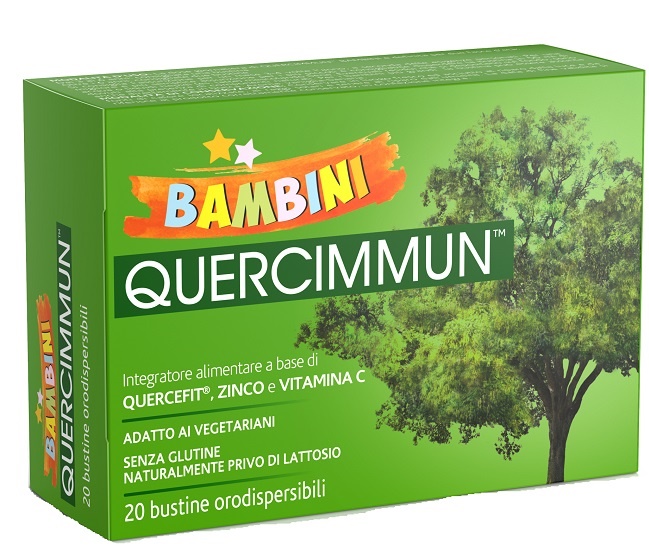 QUERCIMMUN BAMBINI 20 BUSTINE OROSOLUBILI - Farmacia Sant Anna SAS del Dott. Mariani Federigo