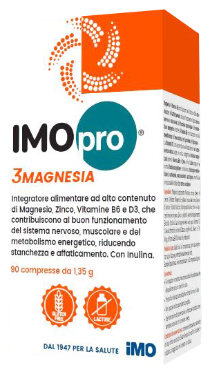IMOPRO 3 MAGNESIA 90 COMPRESSE - Farmacia Sant Anna SAS del Dott. Mariani Federigo