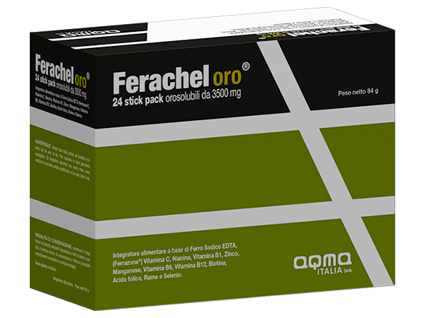 FERACHEL ORO 24 STICK OROSOLUBILI - Farmacia Sant Anna SAS del Dott. Mariani Federigo