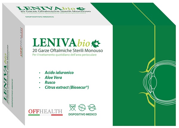 LENIVA BIOSECUR GARZE OFTALMICHE 20 PEZZI - Farmacia Sant Anna SAS del Dott. Mariani Federigo
