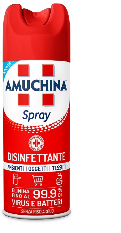 AMUCHINA SPRAY AMBIENTI OGGETTI TESSUTI 400 ML - Farmacia Sant Anna SAS del Dott. Mariani Federigo
