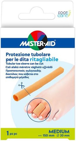 PROTEZIONE TUBOLARE MASTER-AID FOOTCARE RITAGLIABILE 15 CM 20 MM MEDIUM C7 - Farmacia Sant Anna SAS del Dott. Mariani Federigo