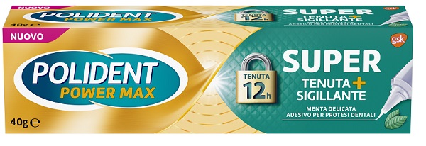 POLIDENT SUPER TENUTA+SIGILLANTE MENTA DELICATA ADESIVO PROTESI DENTALE 40 G - Farmacia Sant Anna SAS del Dott. Mariani Federigo
