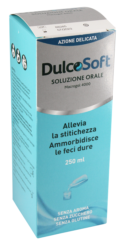 DULCOSOFT SOLUZIONE ORALE 250 ML - Farmacia Sant Anna SAS del Dott. Mariani Federigo