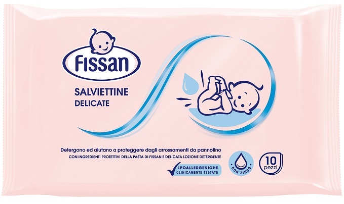 FISSAN SALVIETTE VIAGGIO 10 PEZZI - Farmacia Sant Anna SAS del Dott. Mariani Federigo