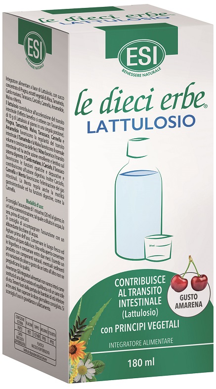 ESI LE DIECI ERBE LATTULOSIO 180 ML - Farmacia Sant Anna SAS del Dott. Mariani Federigo