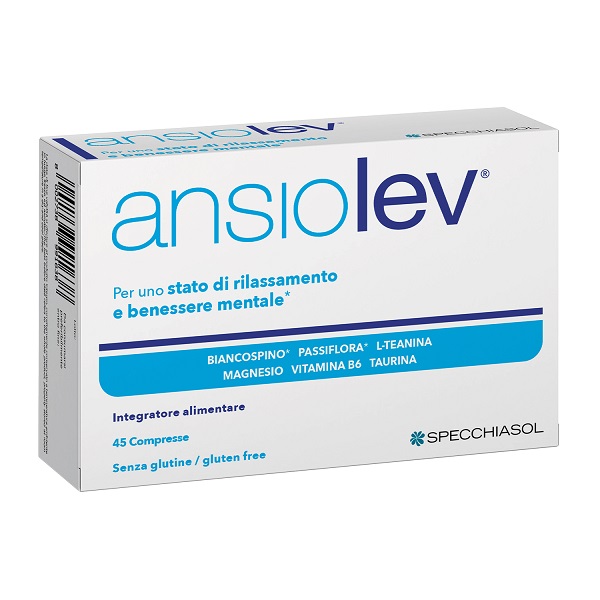 ANSIOLEV 45 COMPRESSE NUOVA FORMULA - Farmacia Sant Anna SAS del Dott. Mariani Federigo