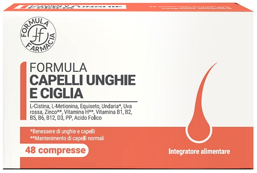 FORMULA CAPELLI UNGHIE E CIGLIA 48 COMPRESSE - Farmacia Sant Anna SAS del Dott. Mariani Federigo