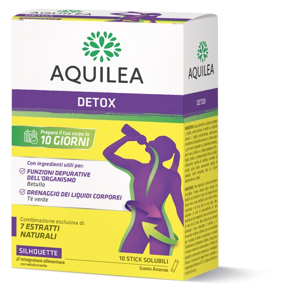 AQUILEA DETOX 10 STICK DA 15 ML - Farmacia Sant Anna SAS del Dott. Mariani Federigo