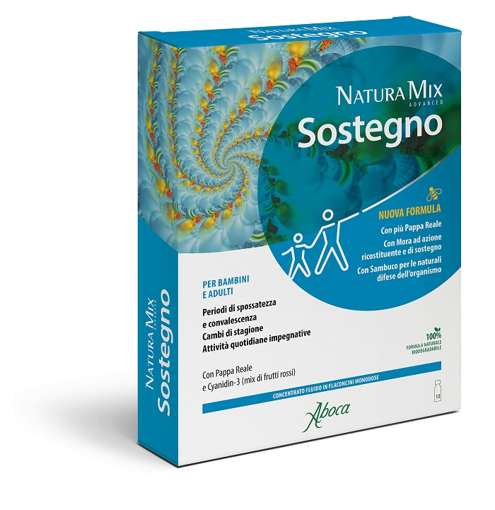 NATURA MIX ADVANCED SOSTEGNO 10 FLACONCINI DA 15 ML - Farmacia Sant Anna SAS del Dott. Mariani Federigo
