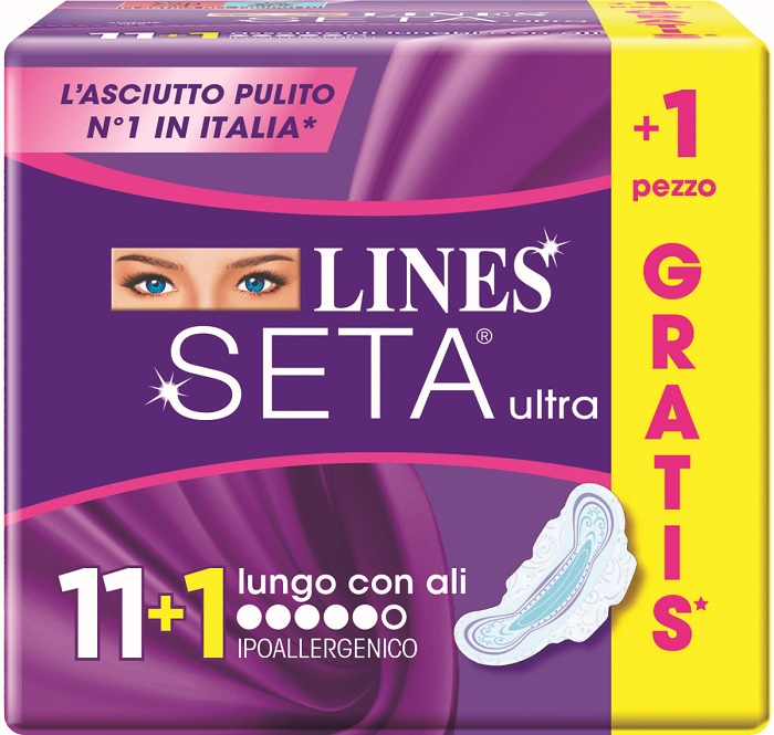 LINES SETA ULTRA LUNGO ALI CP 11+1 GRATIS - Farmacia Sant Anna SAS del Dott. Mariani Federigo