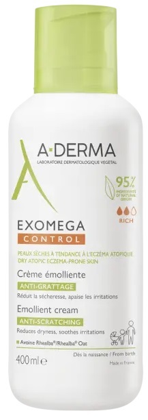 EXOMEGA CONTROL CREMA EMOLLIENTE 400 ML - Farmacia Sant Anna SAS del Dott. Mariani Federigo