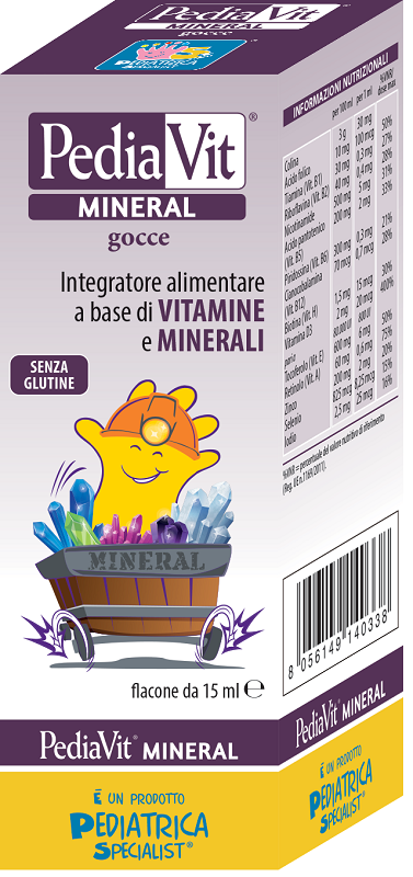 PEDIAVIT MINERAL GOCCE 15 ML - Farmacia Sant Anna SAS del Dott. Mariani Federigo