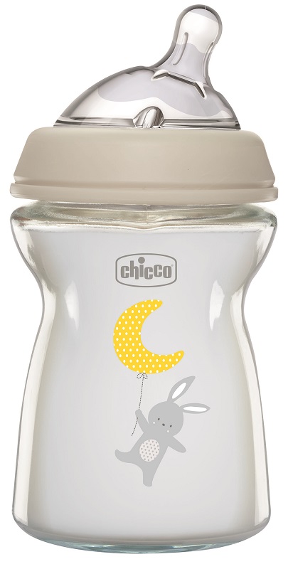 CHICCO BIBERON NAT FEEL VETRO 0M+ 250 ML - Farmacia Sant Anna SAS del Dott. Mariani Federigo