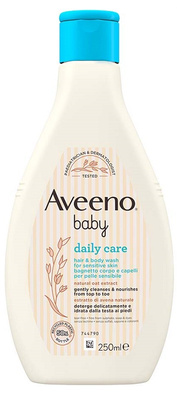AVEENO BABY BAGNETTO TESTA PIEDI 250 ML - Farmacia Sant Anna SAS del Dott. Mariani Federigo