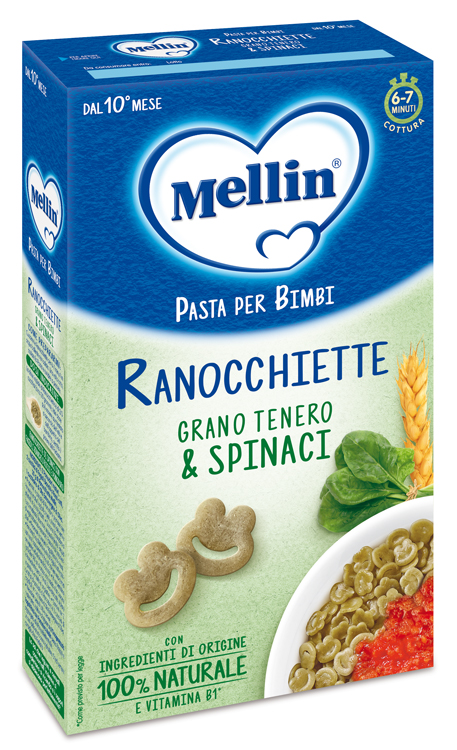 MELLIN RANOCCHIETTE CON SPINACI 280 G - Farmacia Sant Anna SAS del Dott. Mariani Federigo