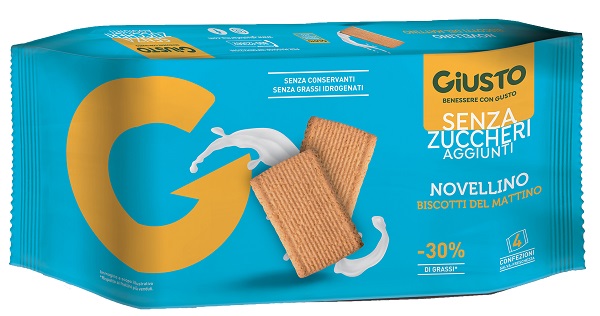 GIUSTO SENZA ZUCCHERO BISCOTTI MATTINO 350 G - Farmacia Sant Anna SAS del Dott. Mariani Federigo