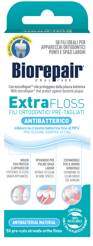 BIOREPAIR EXTRA FLOSS 50 PEZZI - Farmacia Sant Anna SAS del Dott. Mariani Federigo