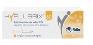 SIRINGA INTRA-ARTICOLARE HYALUBRIX 60 ACIDO IALURONICO 1,5% 60 MG 4 ML - Farmacia Sant Anna SAS del Dott. Mariani Federigo