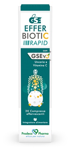 GSE EFFERBIOTIC RAPID 20 COMPRESSE - Farmacia Sant Anna SAS del Dott. Mariani Federigo