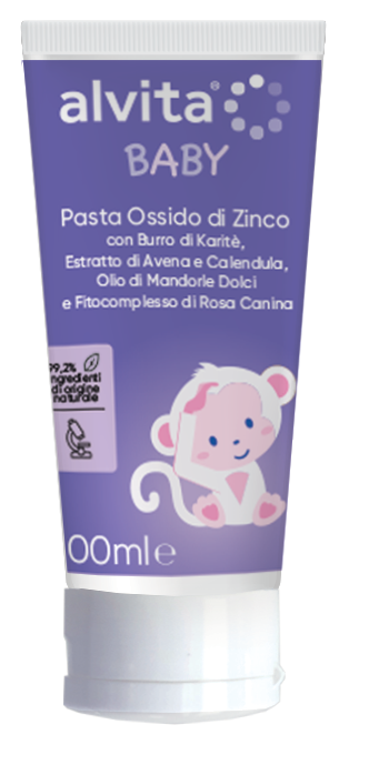 ALVITA BABY PASTA OSSIDO DI ZINCO 100 ML - Farmacia Sant Anna SAS del Dott. Mariani Federigo