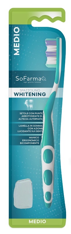 SPAZZOLINO WHITE SETOLE MEDIE SOFARMAPIU' - Farmacia Sant Anna SAS del Dott. Mariani Federigo