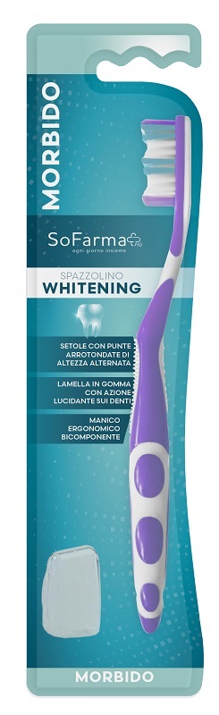SPAZZOLINO WHITENING SETOLE MORBIDE SOFARMAPIU' - Farmacia Sant Anna SAS del Dott. Mariani Federigo