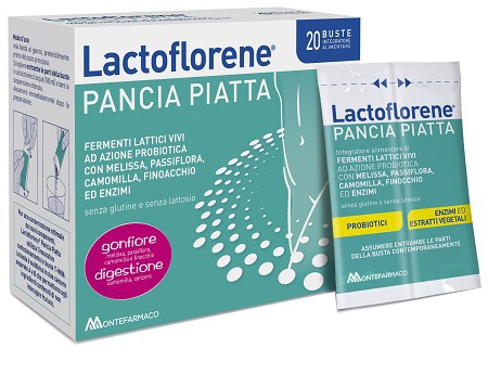 LACTOFLORENE PANCIA PIATTA 20 BUSTINE - Farmacia Sant Anna SAS del Dott. Mariani Federigo