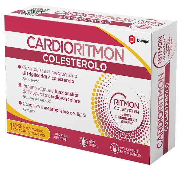 CARDIORITMON COLESTEROLO 30 CAPSULE - Farmacia Sant Anna SAS del Dott. Mariani Federigo