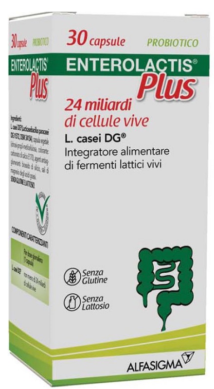 ENTEROLACTIS PLUS 30 CAPSULE - Farmacia Sant Anna SAS del Dott. Mariani Federigo