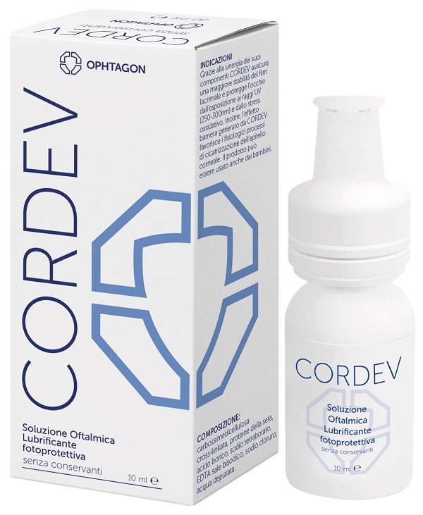 CORDEV SOLUZIONE OFTALMICA LUBRIFICANTE OF 10 ML - Farmacia Sant Anna SAS del Dott. Mariani Federigo