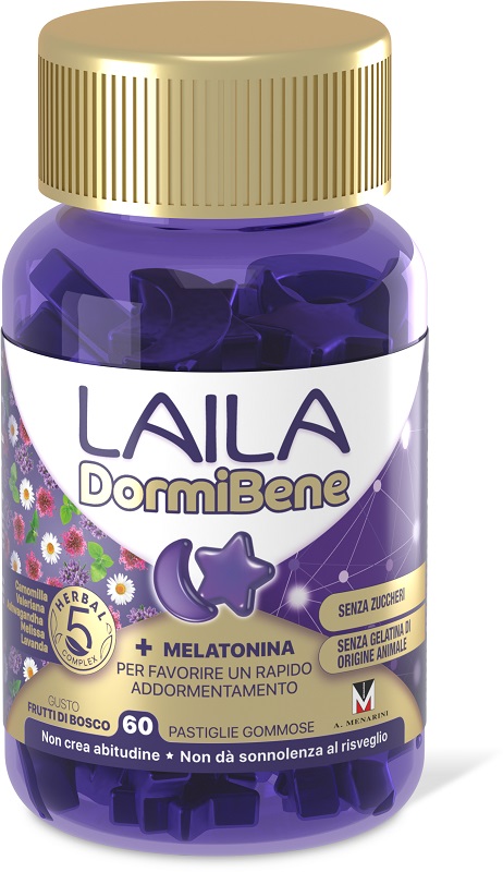 LAILA DORMIBENE 60 GOMMOSE - Farmacia Sant Anna SAS del Dott. Mariani Federigo